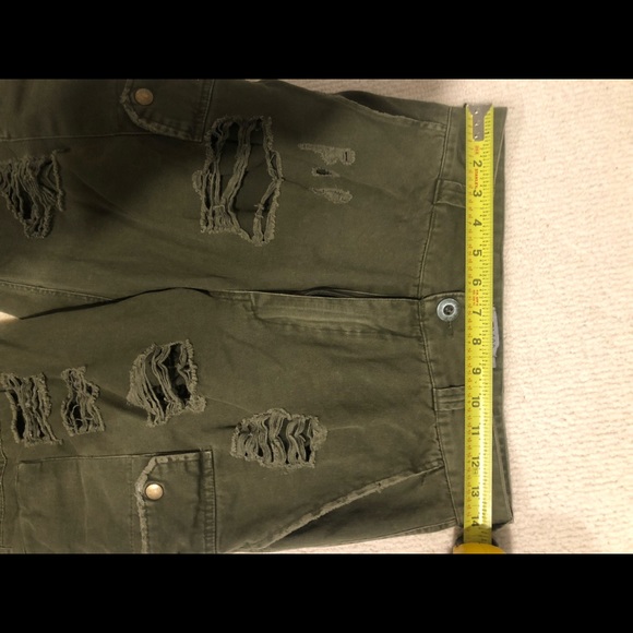 LF Green Cargo Pants (size Aussi 8 / US 4) - Picture 7 of 7